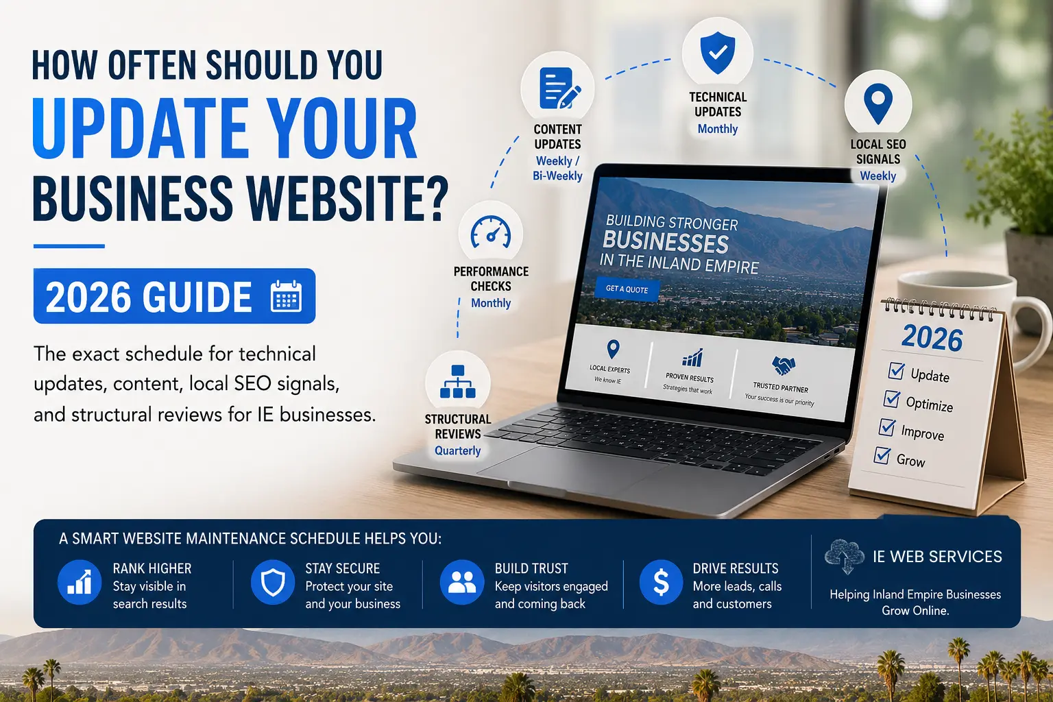 How Often Should You Update Your Business Website? (2026 Best Practices)