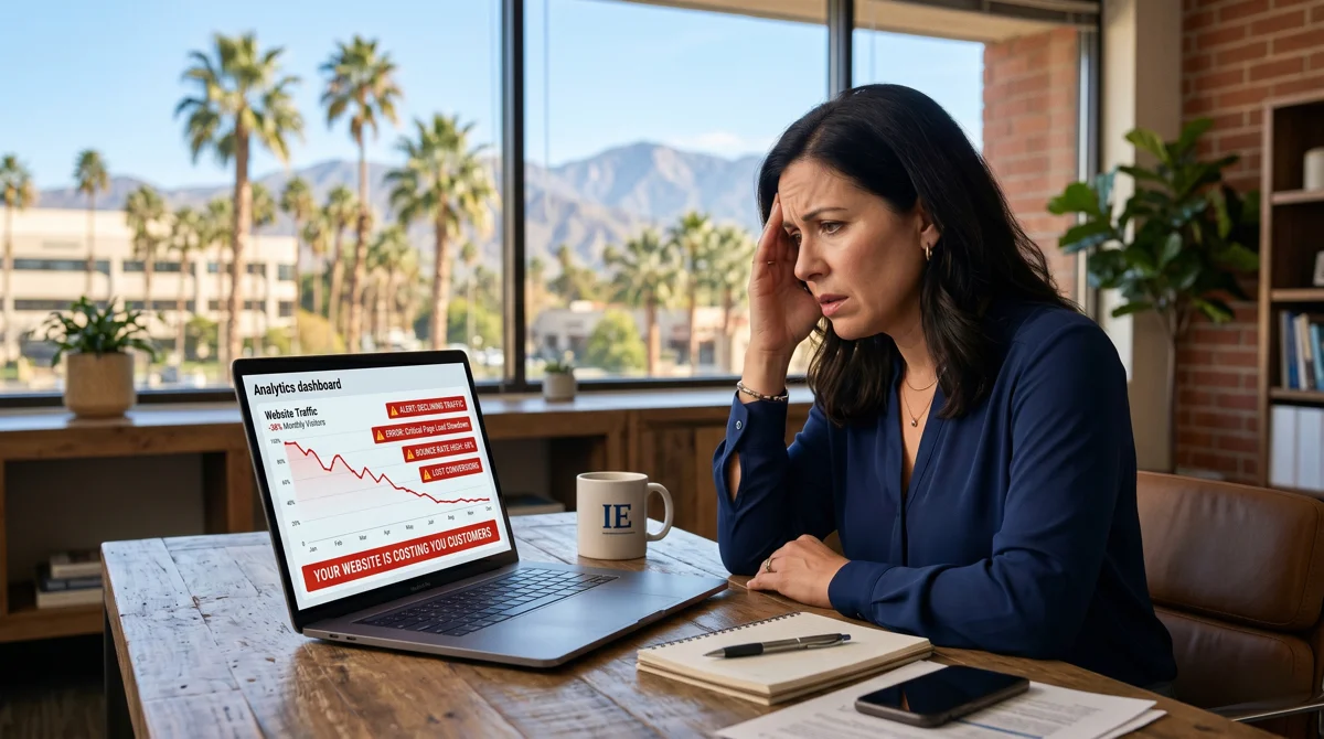 Is Your Website Costing You Customers? 7 Warning Signs Inland Empire Business Owners Miss